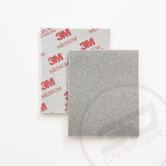 ฟองน้ำกระดาษทราย 3M 120-180 Medium
