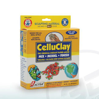 Paper Mache' Celluclay White