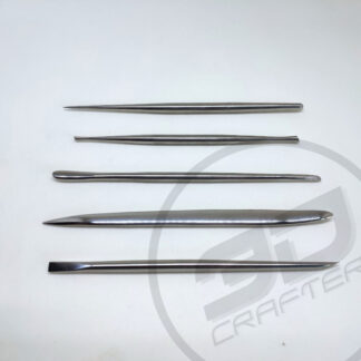 เครื่องมือปั้นดินสเตนเลส ชุด 5 ชิ้น